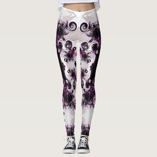 "Vision and Sentiment", Woman's Leggings (Front)