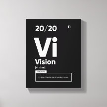 Vision Definition | Motivational Quote Wall Art