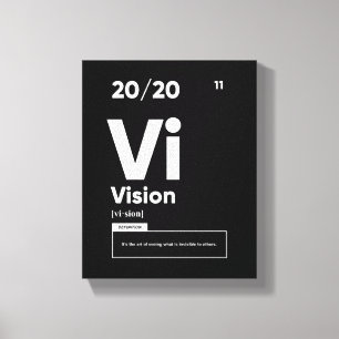 Vision Definition   Motivational Quote Wall Art