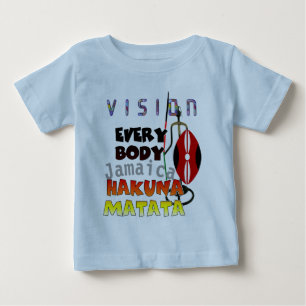 Vision Everybody Jamaica Hakuna Matata Baby T-Shirt