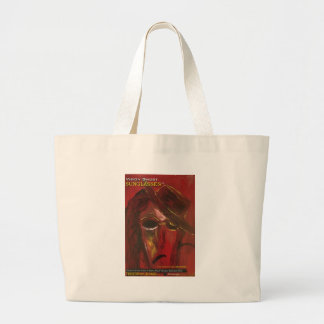 Vision Ghost Sunglasses Large Tote Bag