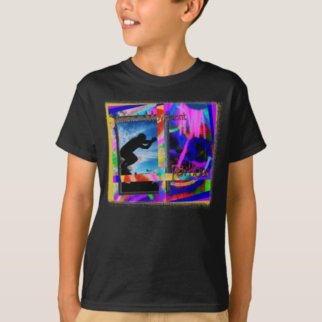 Vision in Movement: Parkour T-Shirt (Front)