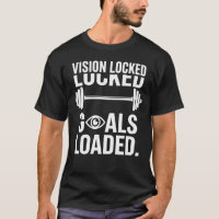 Vision Locked Goals Loaded T-Shirt - Tactical Prod