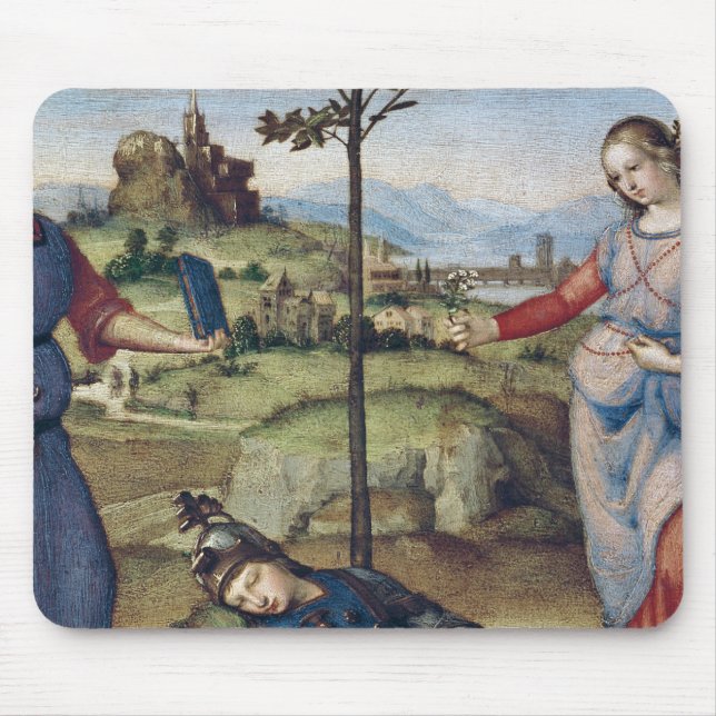 Vision of a Knight, c.1504 Mouse Mat (Front)
