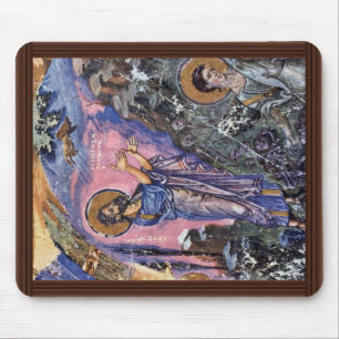 Vision Of Ezekiel (Bibliothèque Nationale De Fran Mouse Mat