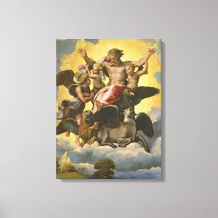 Vision of Ezekiel, c.1518 Canvas Print