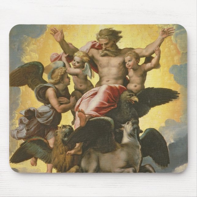 Vision of Ezekiel, c.1518 Mouse Mat (Front)