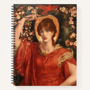 Vision of Fiammetta (by Dante Gabriel Rossetti) Notebook