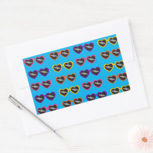 Vision Of Love Rectangular Sticker