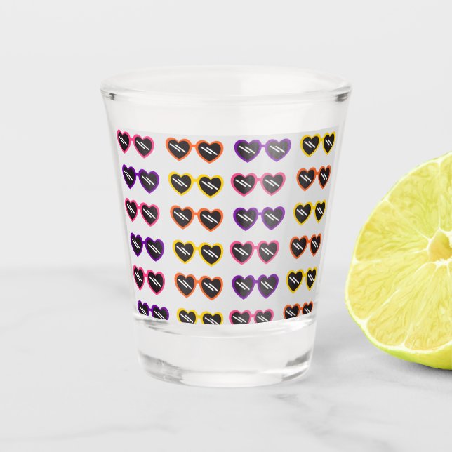Vision Of Love Shot Glass (Front)