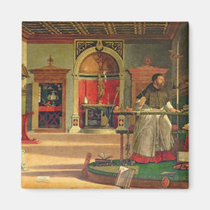 Vision of St. Augustine, 1502-08 (oil on canvas) ( Magnet