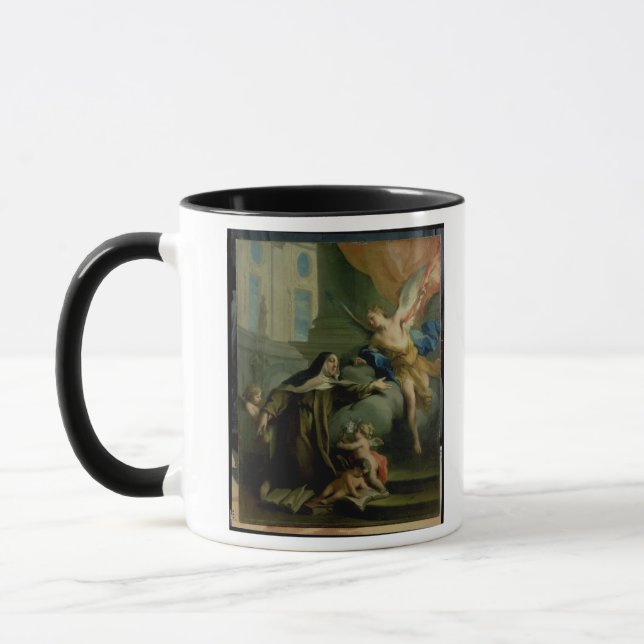 Vision of St. Teresa Mug (Left)