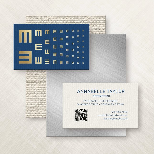 Vision Optician Optometrist Eye Glasses Business Card (Creator Uploaded)