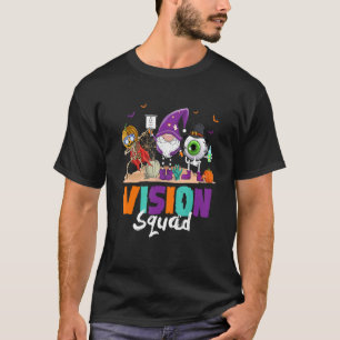 Vision Squad Optometry Optometrist Witch Halloween T-Shirt