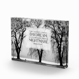 Vision Without Action Photo Block