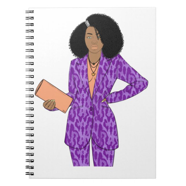 Visionary Black Women Art // Coins and Connections Notebook (Front)