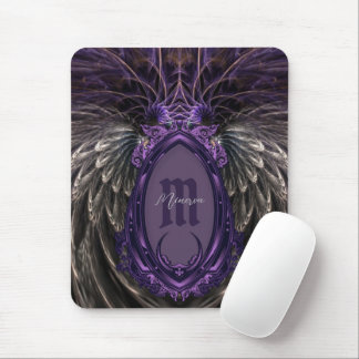 Visionary Gothic Fractal Art Mouse Mat