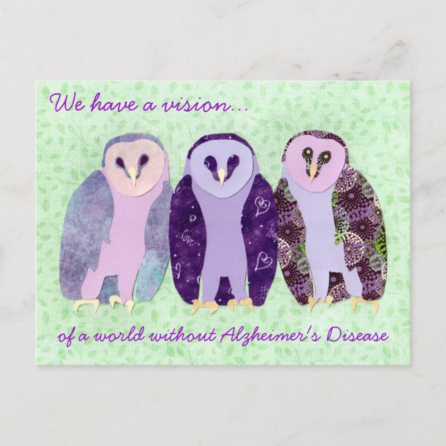 Visionary Owls Postcard (Front)