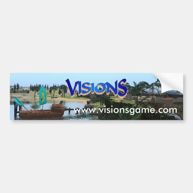 Visions Bumper Sticker 2017 (Front)