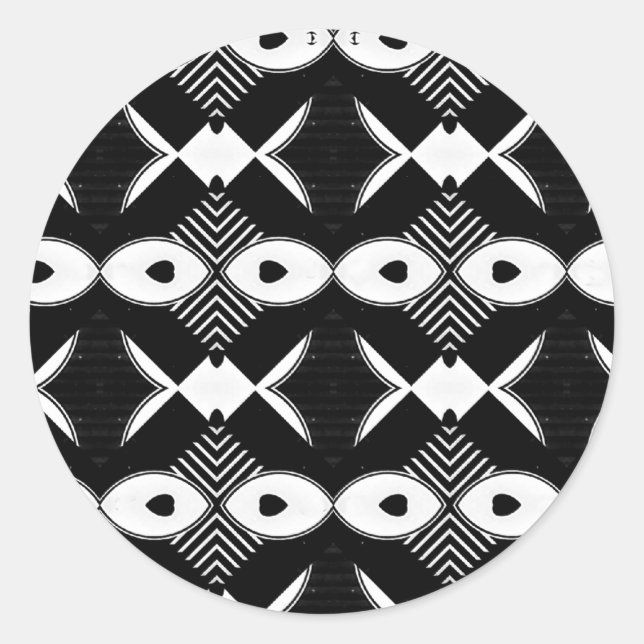Visions_ Classic Round Sticker (Front)