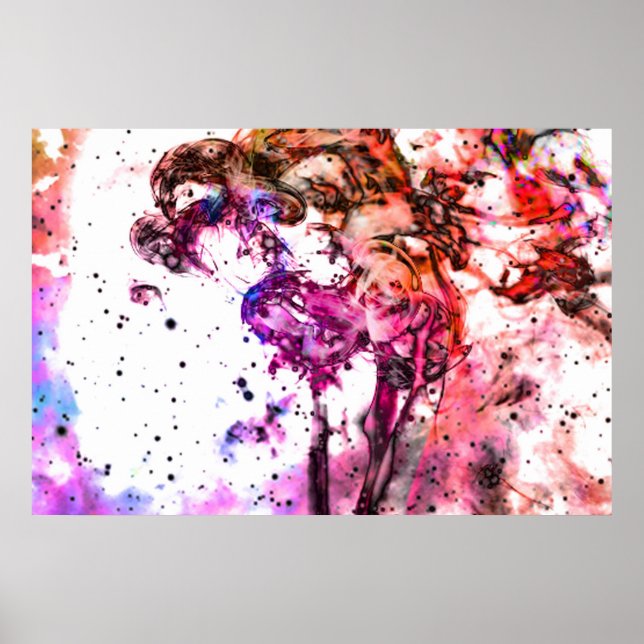 "Visions in the Smoke" Poster (Front)