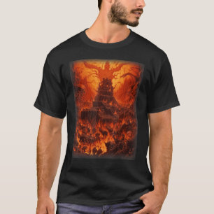 Visions of Hell Satan Devils Demons Monster Skelet T-Shirt
