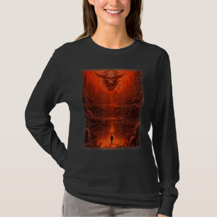 Visions of Hell Satan Devils Demons Monster Skelet T-Shirt