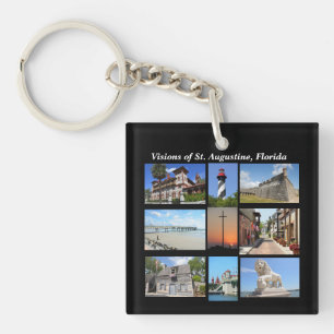 Visions of historic St. Augustine. Florida Key Ring