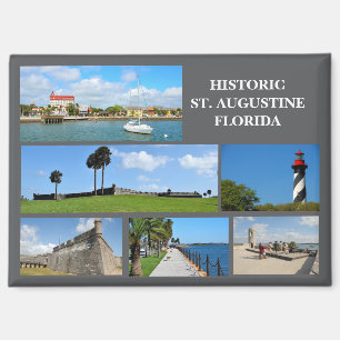 Visions of historic St. Augustine, Florida Magnet