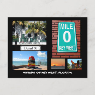 Visions of Key West, Florida Postcard