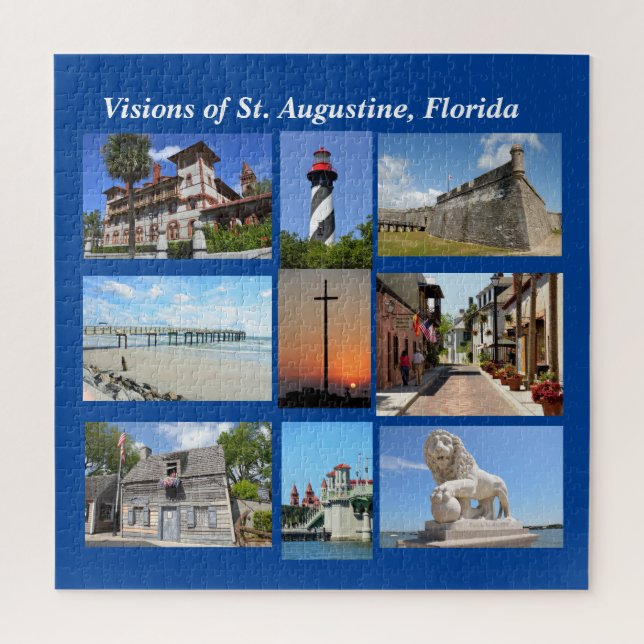 Visions of St. Augustine, Florida Jigsaw Puzzle (Vertical)