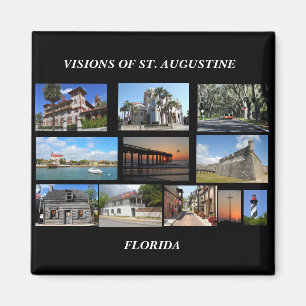 Visions of St. Augustine, Florida Magnet