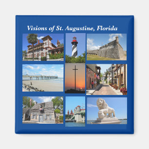 Visions of St. Augustine, Florida Magnet