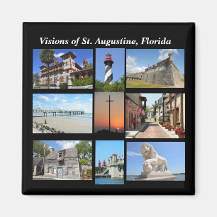Visions of St. Augustine, Florida Magnet