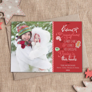 Visions of Sugar Plums Christmas Cards