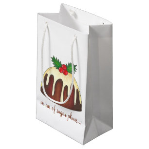 Visions of Sugar Plums Plum Pudding Gift Bag