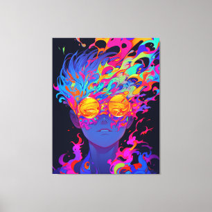 Visions Unraveled #1 Canvas Print