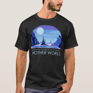 Visit Another World Retro Video Game T-Shirt
