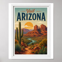 Visit Arizona Travel Vintage