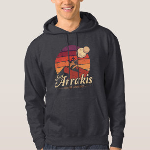 Visit Arrakis Retro Desert Planet Hoodie