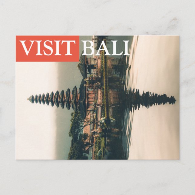 Visit Bali Postcard (Front)
