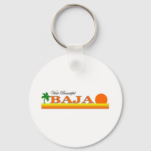 Visit Beautiful Baja Key Ring