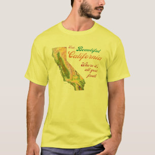 Visit Beautiful California T-Shirt