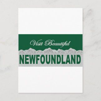 Visit Beautiful Newfoundland Postcard