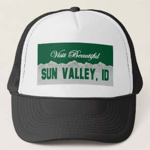 Visit Beautiful Sun Valley, Idaho Trucker Hat