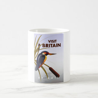 Visit Britain vintage travel poster. Coffee Mug