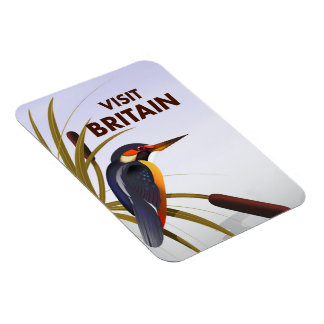 Visit Britain vintage travel poster. Magnet