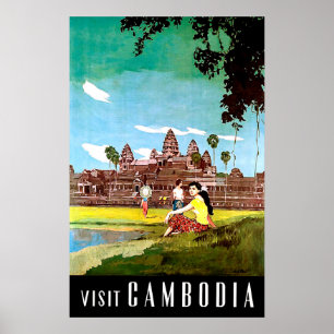 Visit Cambodia Poster