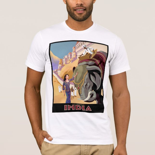 Visit Colourful India T-Shirt (Front)