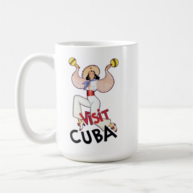Visit Cuba 2 Coffee Mug (Left)
